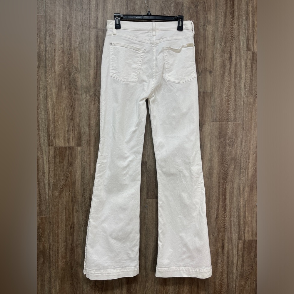7 for all Mankind High Rise Flare Snap Leg - Picture 2 of 13